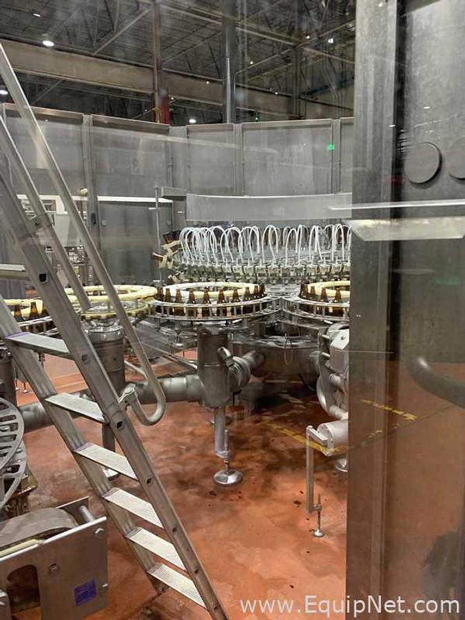 Used Krones Modulfill Bottle Rinser, Filler And Capper