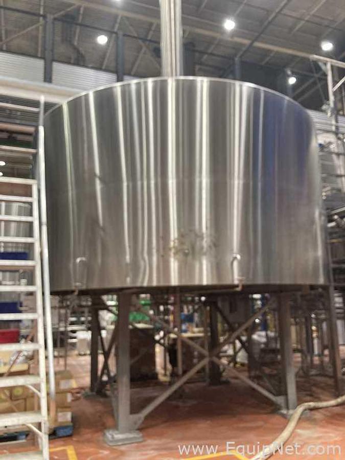 Used 29000 Lt - 250 BBL Stainless Steel Whirlpool Tank