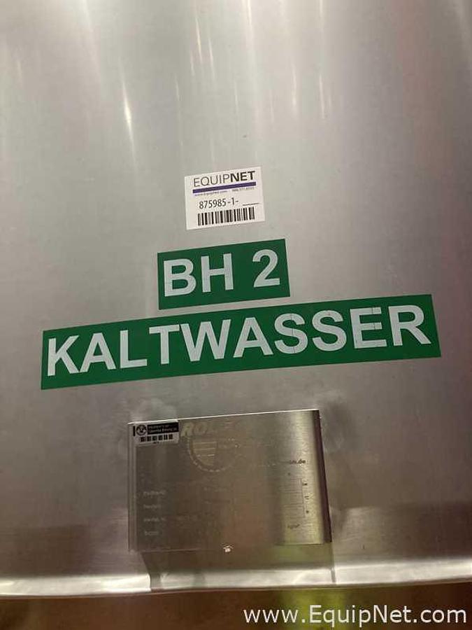 Used 29.000 Lt - 250 BBl Rolec Stainless Steel Ice Water Tank