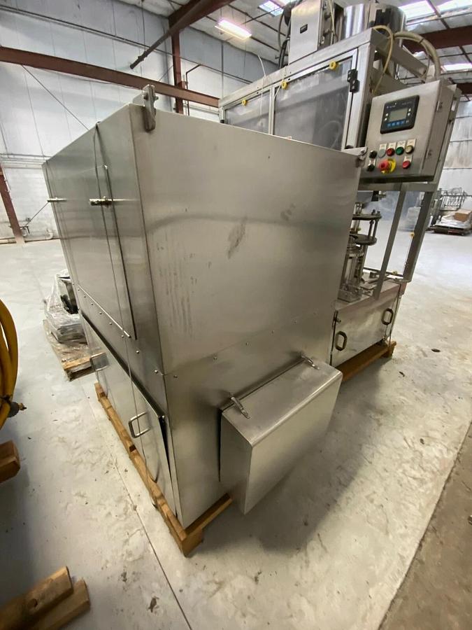 Used Alcoa Stainless Steel Rotary 8 Head Capper for ROPP Caps-Capping Machine