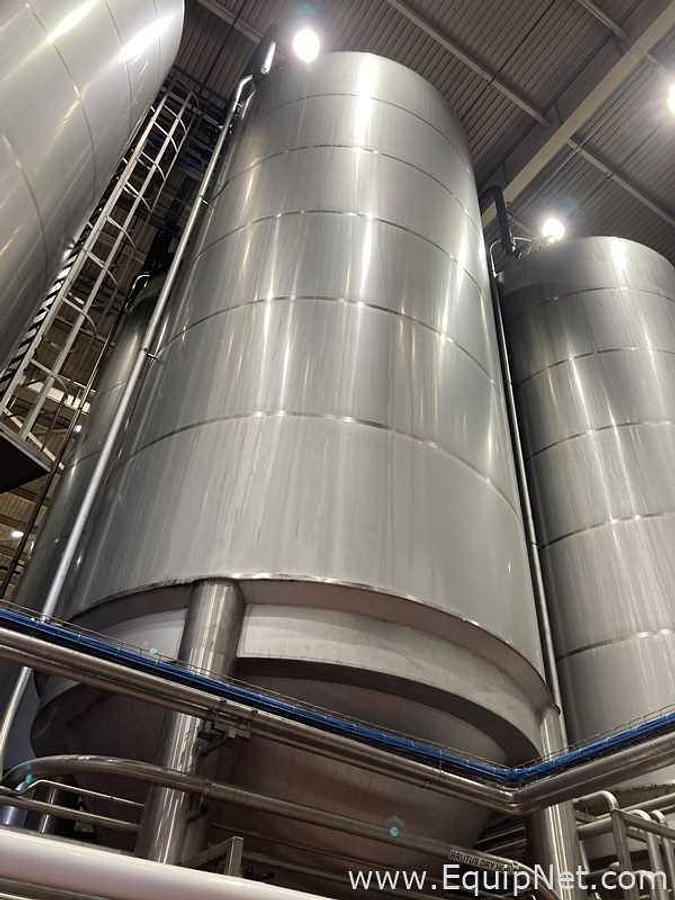 Used 118745 Liter Rolec Fermentation And Storage Vessel 1015 bbl and 1187.5 hl