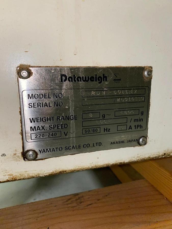 Used Yamato 8-Head Data Weigh Scale