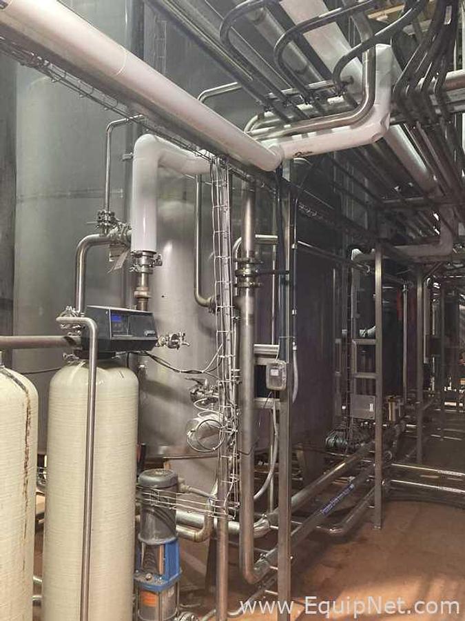 Used 29000 Liter Sanitary Stainless Steel DA Water Tank