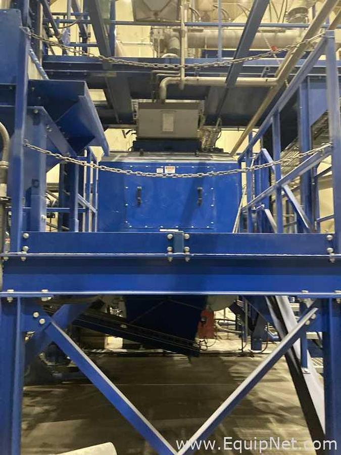 Used Brewery Grain Milling System Including Kunzel Type 6 Roller Mill