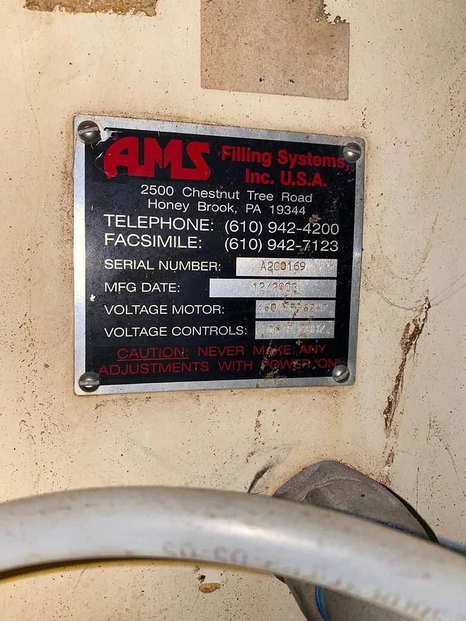 Used AMS-Dual Head Auger Filling Machine