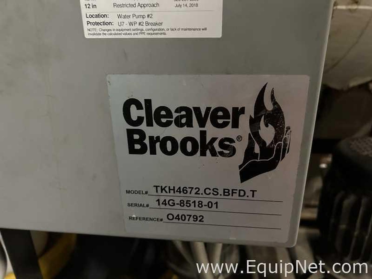 Used Cleaver Brooks TKH4672.CS.BFD.T Boiler Feed Water System