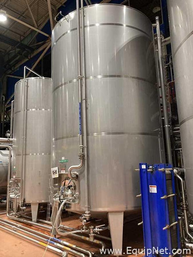 Used 29000 Liter Sanitary Stainless Steel DA Water Tank