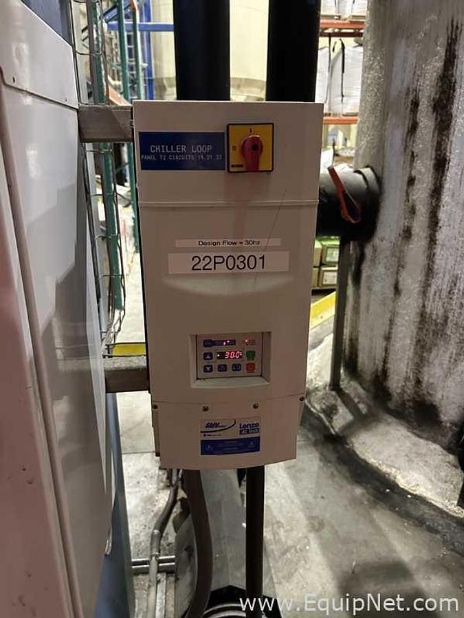 Used Baldor 25 HP Glycol Pump with Lenze VFD