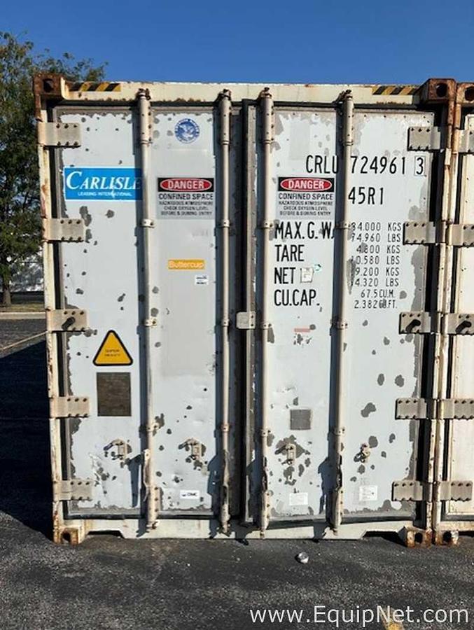 Used Shanghai CMC Reefer Containers Co. Climate Controlled  High Cube 40 Ft. Shipping|Storage Container