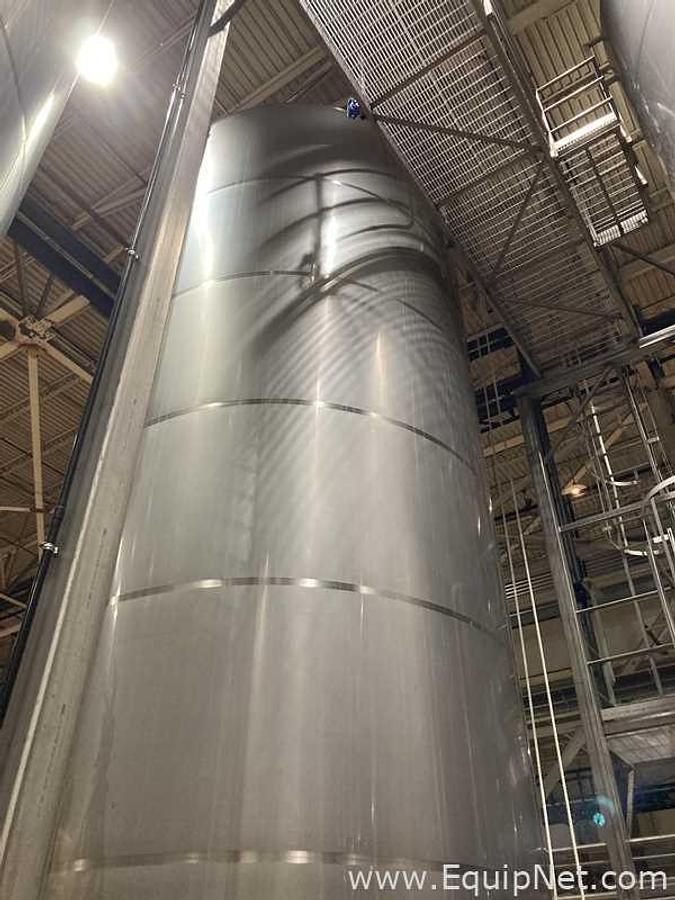 Used 981 HL - 835 BBL Rolec Bright Beer BBT And Storage Stainless Steel Jacketed Tank