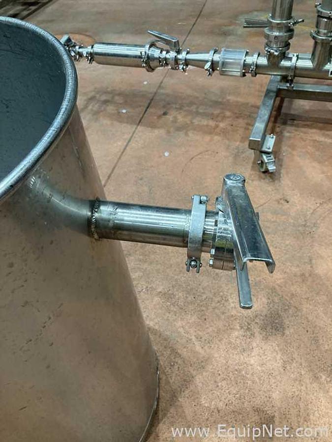 Used 70 Gallon Open Top Stainless Steel Tank