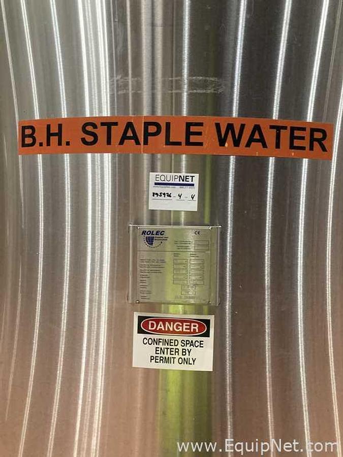 Used 4900 Lt - 41.7 BBL Automatic Clean In Place System