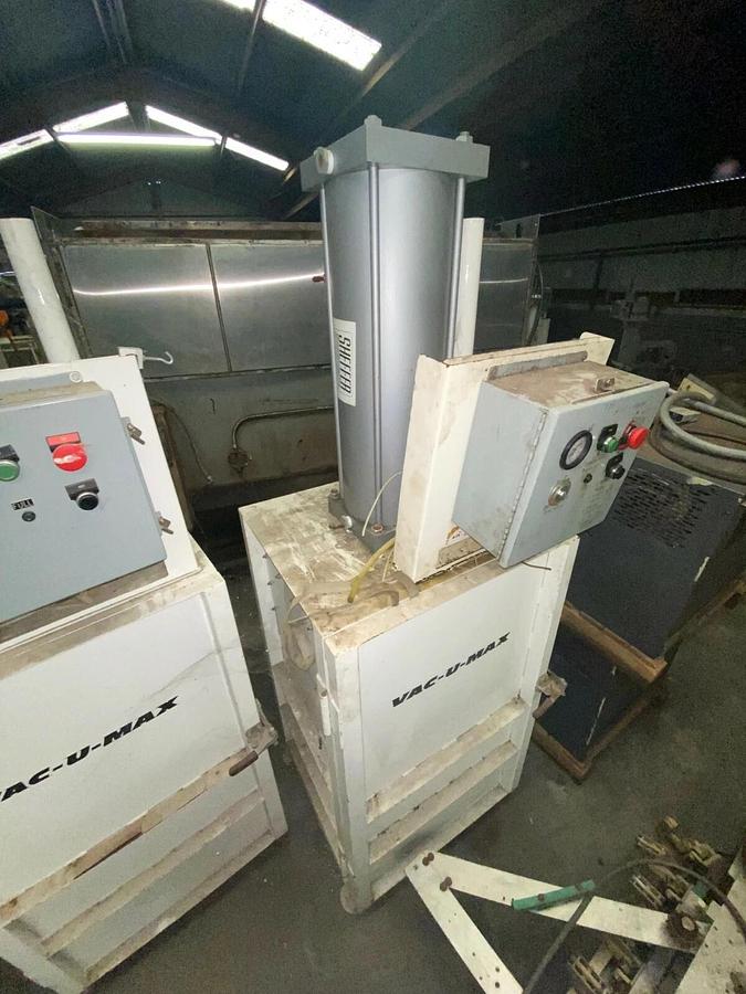 Used VAC-U-MAX Bulk Process-Pneumatic Bag Compactor