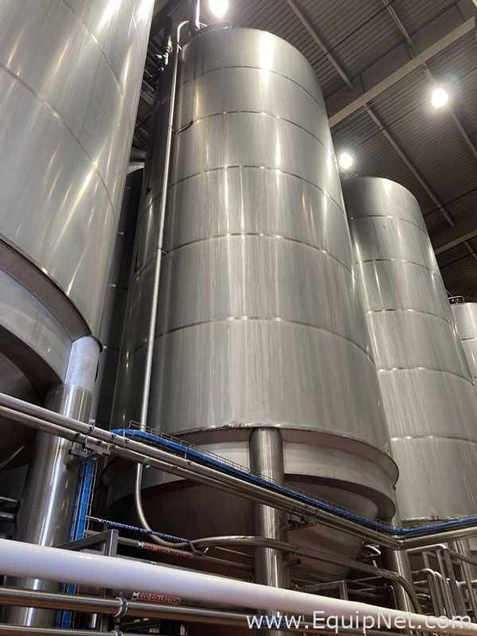 Used 118745 Liter Rolec Fermentation And Storage Vessel 1015 bbl and 1187.5 hl