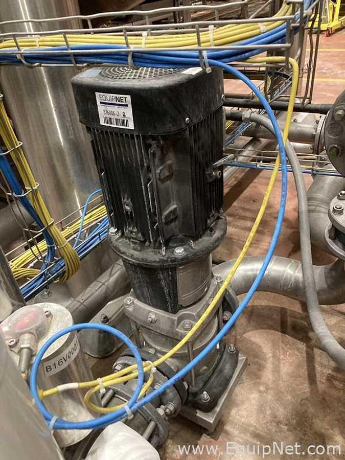 Used Two Grundfos Centrifugal Pumps