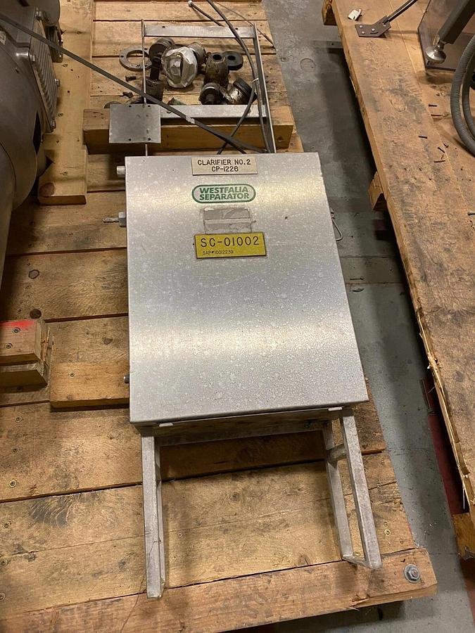 Used Westfalia Clarifier Centrifuge
