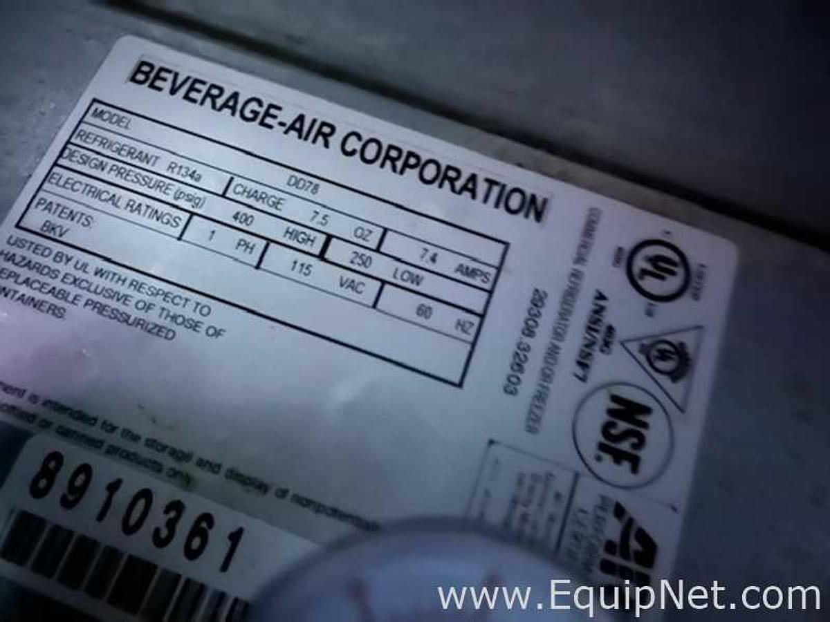 Used Beverage-Air DD78 Beer Cooling and Dispensing System with 4 Keg Capacity