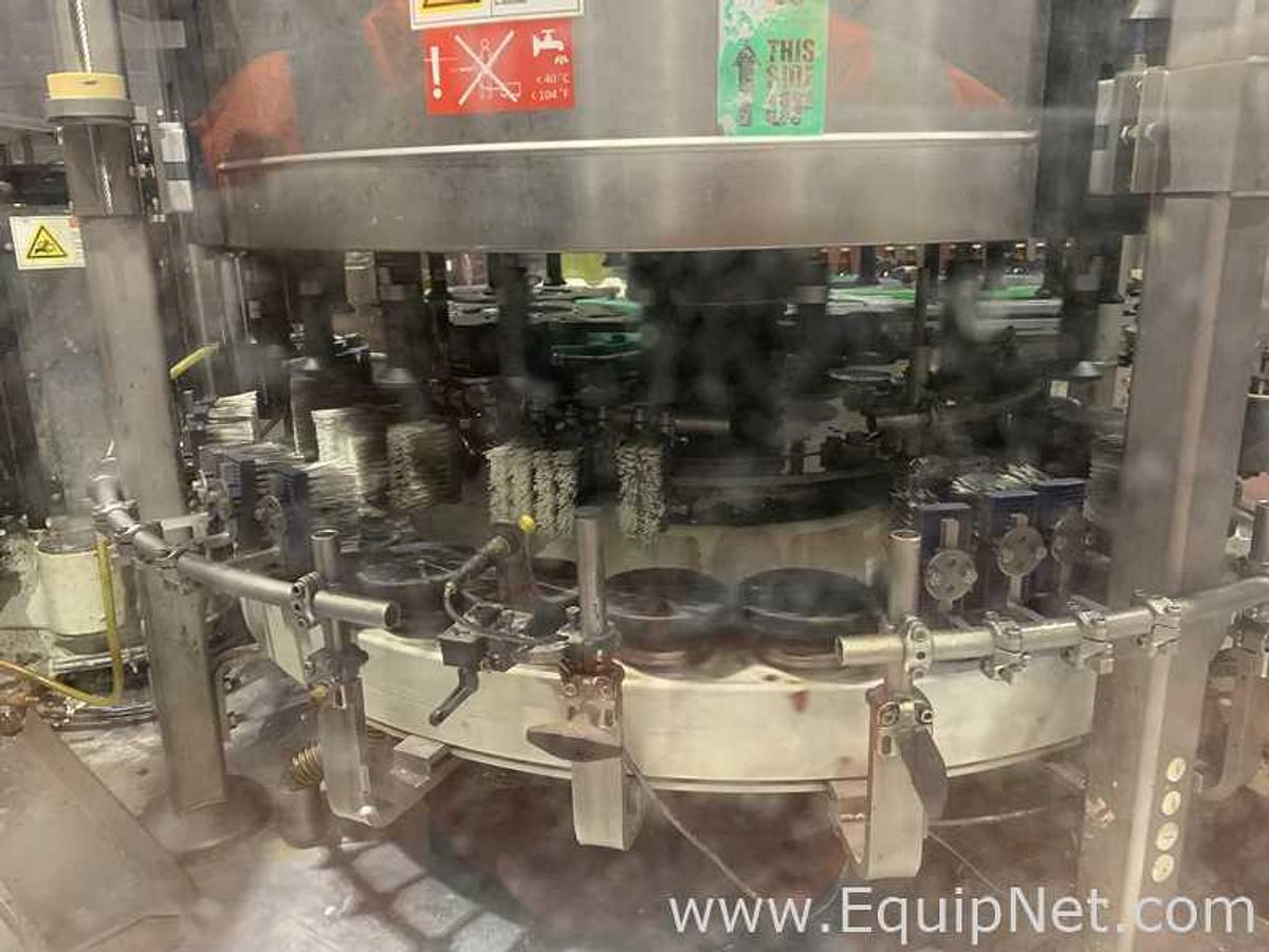 Used Krones Solomatic Front and Back Labeler