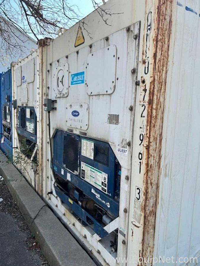 Used Shanghai CMC Reefer Containers Co. Climate Controlled  High Cube 40 Ft. Shipping|Storage Container