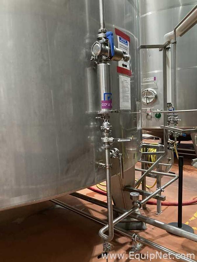 Used 981 HL - 835 BBL Rolec Bright Beer BBT And Storage Stainless Steel Jacketed Tank