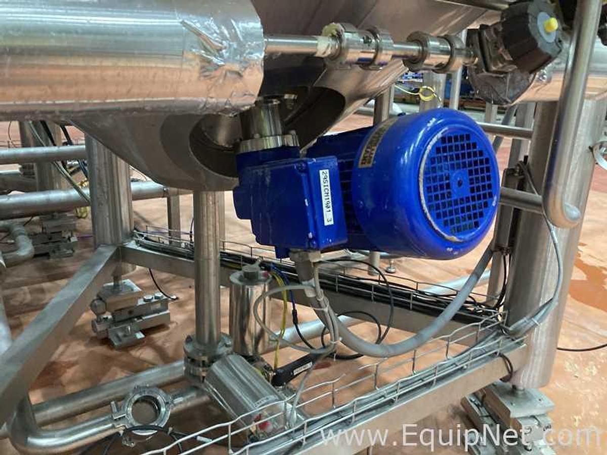 Used 5257 Lt - 44 BBL Rolec Agitated Yeast Storage And Propagation Tank