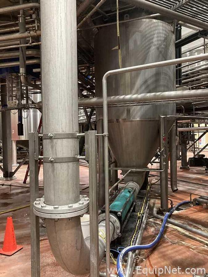 Used 29.000 Lt - 250 BBL Stainless Steel Lautertun Tank