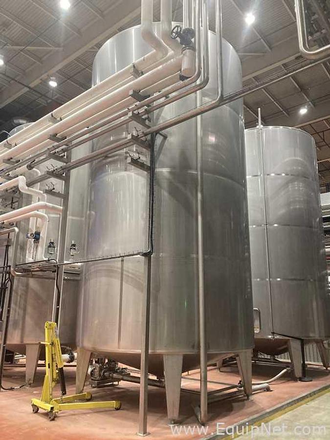 Used 53.700 Lt - 457 BBL Rolec 316L Stainless Steel Hot Water Tank