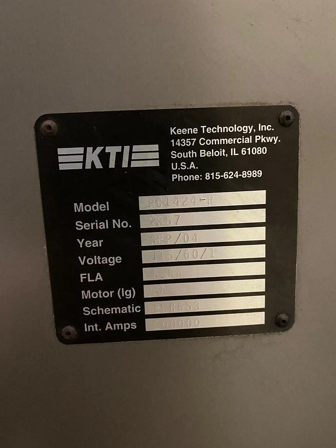 Used KENNE TECHNOLOGY INC.- Lap Splicer