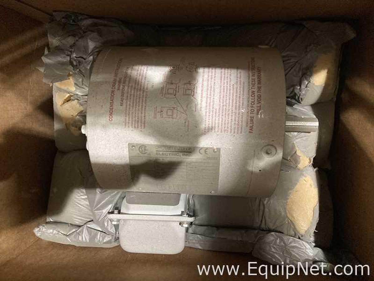 Used Unused Two .50 HP Sterling Electric Motors NIB