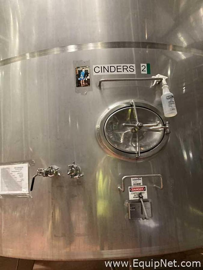 Used 981 HL - 835 BBL Rolec Bright Beer BBT And Storage Stainless Steel Jacketed Tank