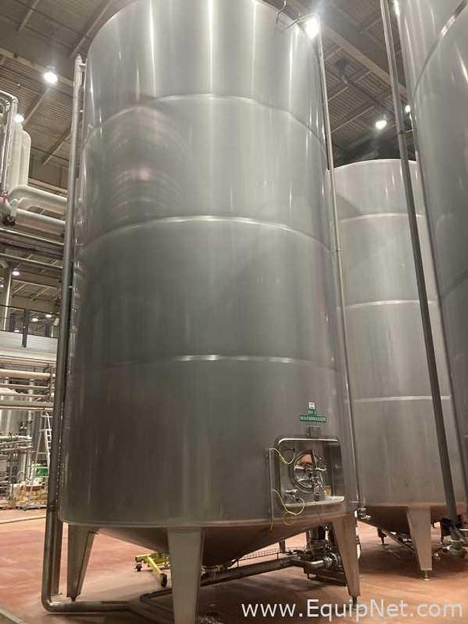 Used 53.700 Lt - 457 BBL Rolec 316L Stainless Steel Hot Water Tank