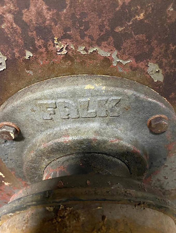 Used B&P LittleFord LLC-PLOW BLENDER/MIXER WITH GEAR DRIVE AND MOTOR