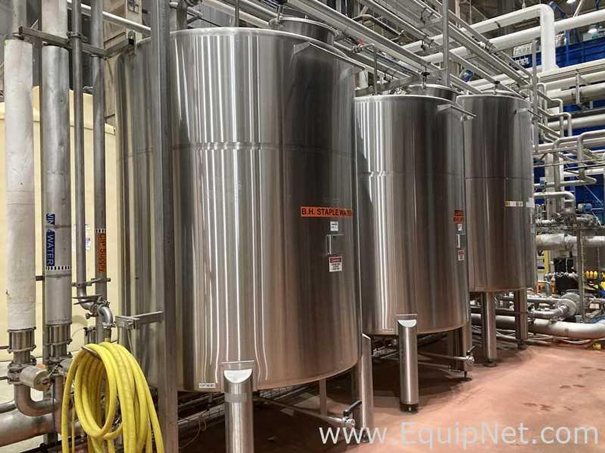 Used 4900 Lt - 41.7 BBL Automatic Clean In Place System