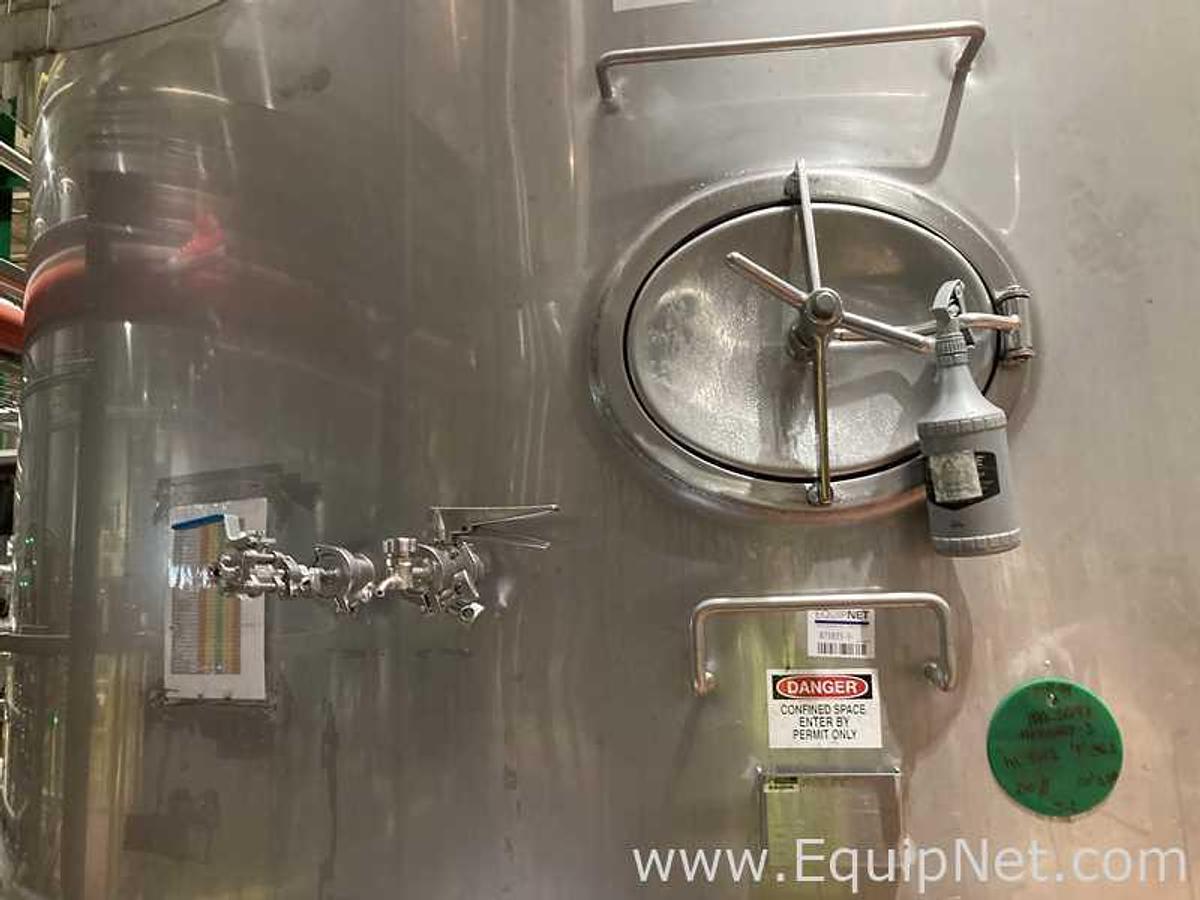 Used 981 HL - 835 BBL Rolec Bright Beer BBT And Storage Stainless Steel Jacketed Tank