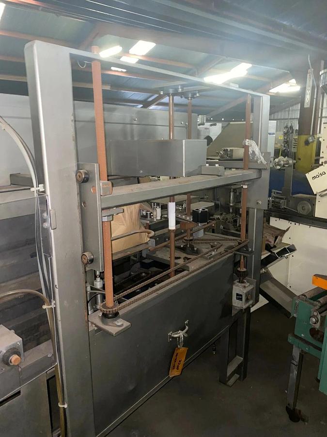 Used WEPACKIT INC.-Tape Case Erector Packaging System