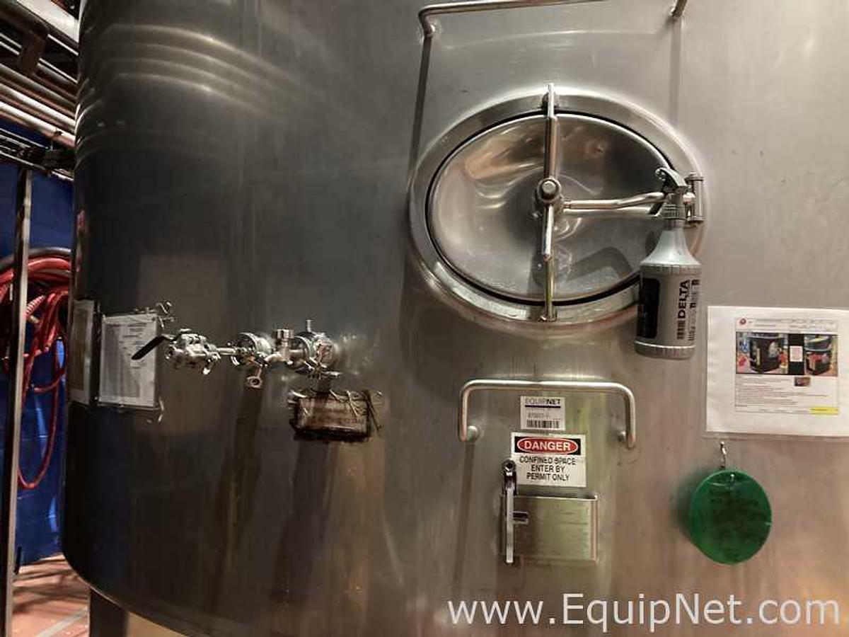 Used 981 HL - 835 BBL Rolec Bright Beer BBT And Storage Stainless Steel Jacketed Tank