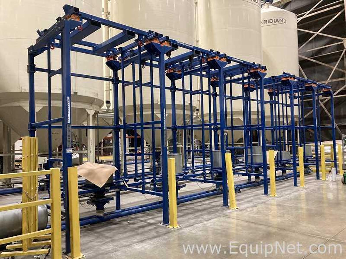 Used Brewery Grain Milling System Including Kunzel Type 6 Roller Mill