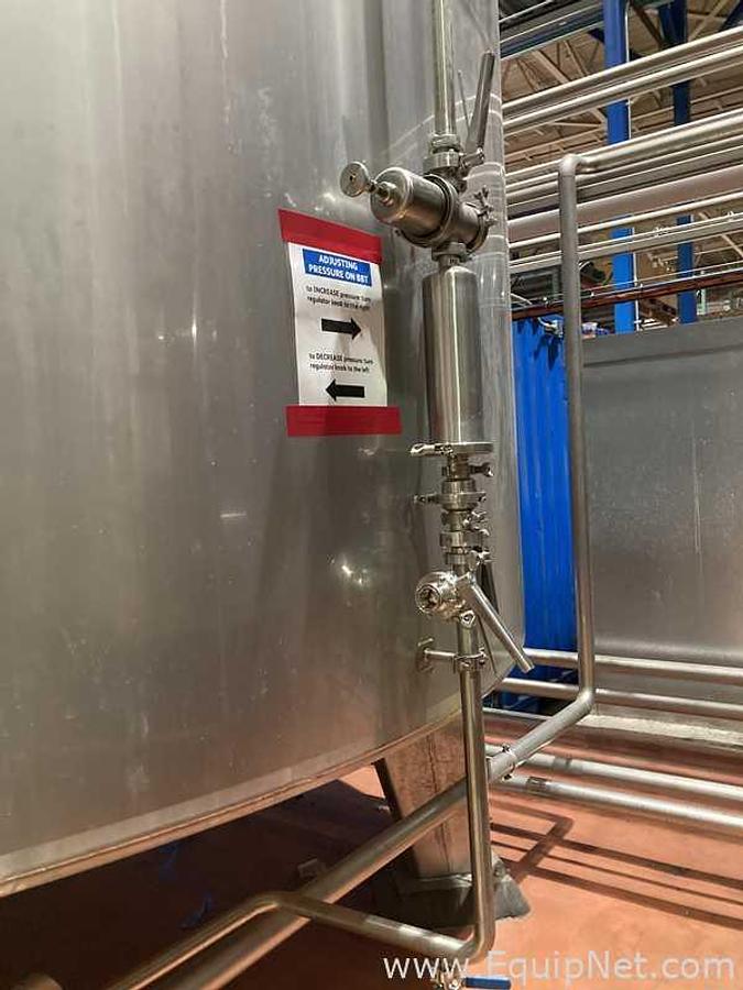Used 981 HL - 835 BBL Rolec Bright Beer BBT And Storage Stainless Steel Jacketed Tank