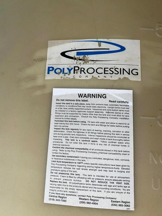 Used Multipurpose Water Tank