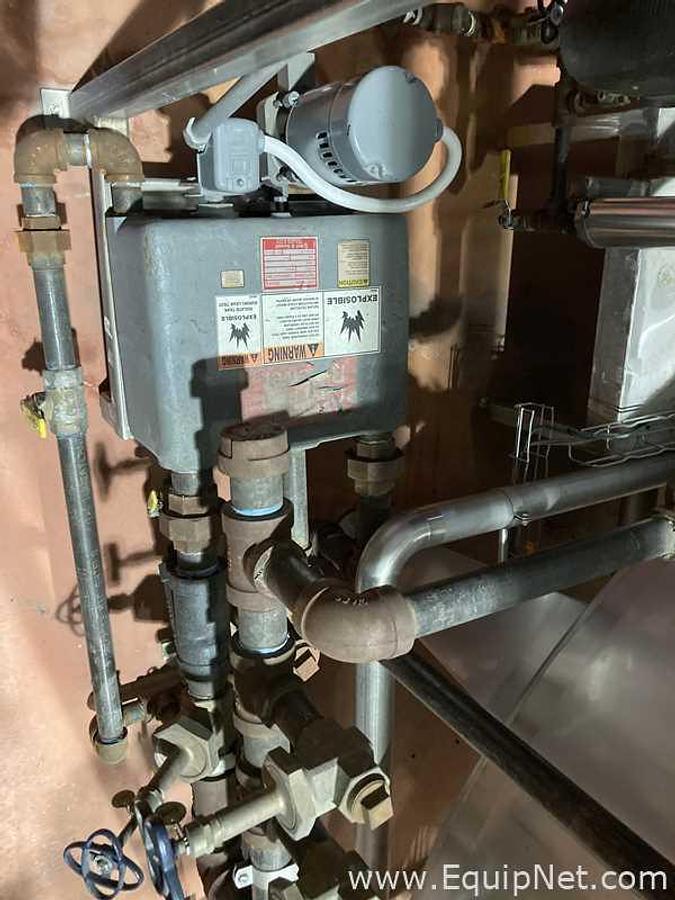 Used 13250 Liter Stainless Steel Tank Previously Used As A Hot Water Tank 132.5 hl