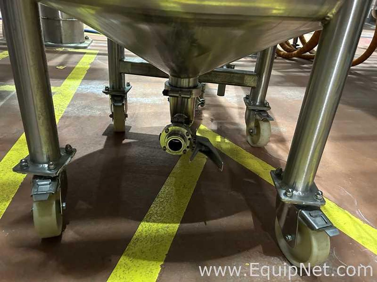 Used 250 Lt Approx Feldmeier 304 Stainless Steel Mobile Tank - 876057