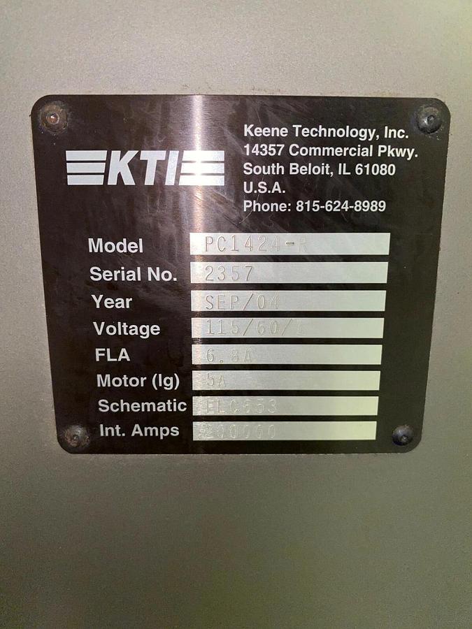 Used KENNE TECHNOLOGY INC.- Lap Splicer