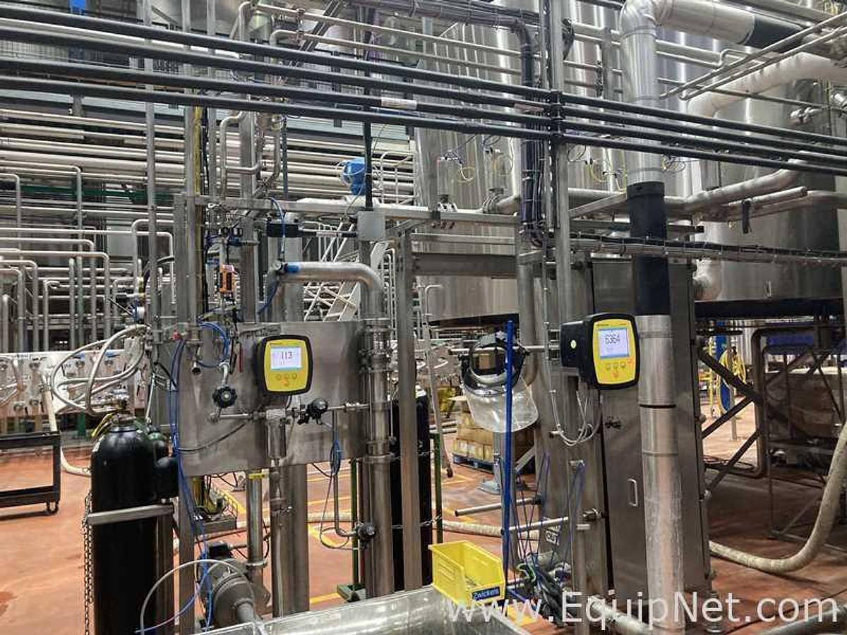 Used Pumping, Measurement and Control Skid of the Yeast System