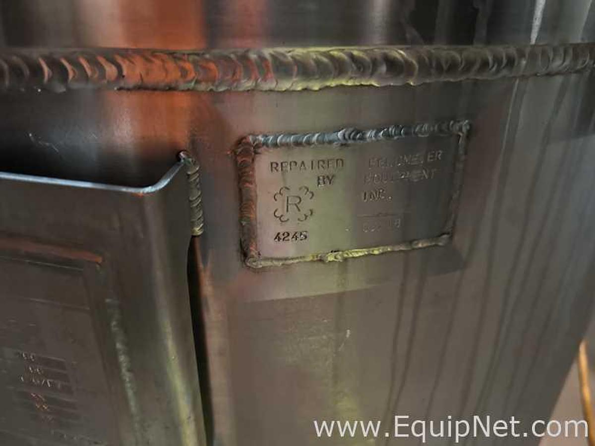 Used 250 Lt Approx Feldmeier 304 Stainless Steel Mobile Tank - 876057