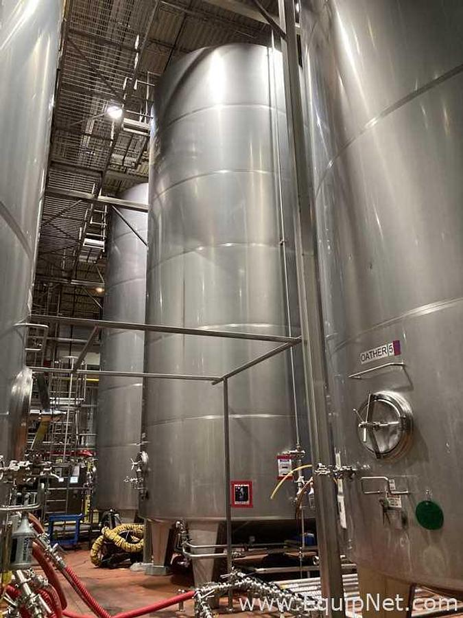 Used 981 HL - 835 BBL Rolec Bright Beer BBT And Storage Stainless Steel Jacketed Tank