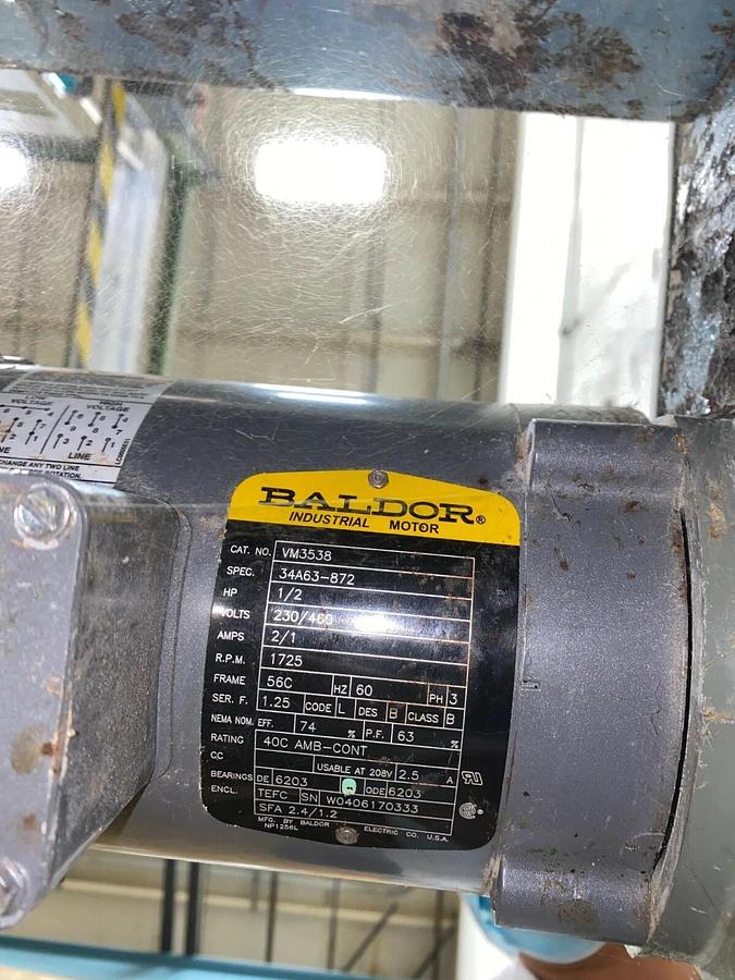 Used NEDCO-Power Belt Conveyor 113" Length