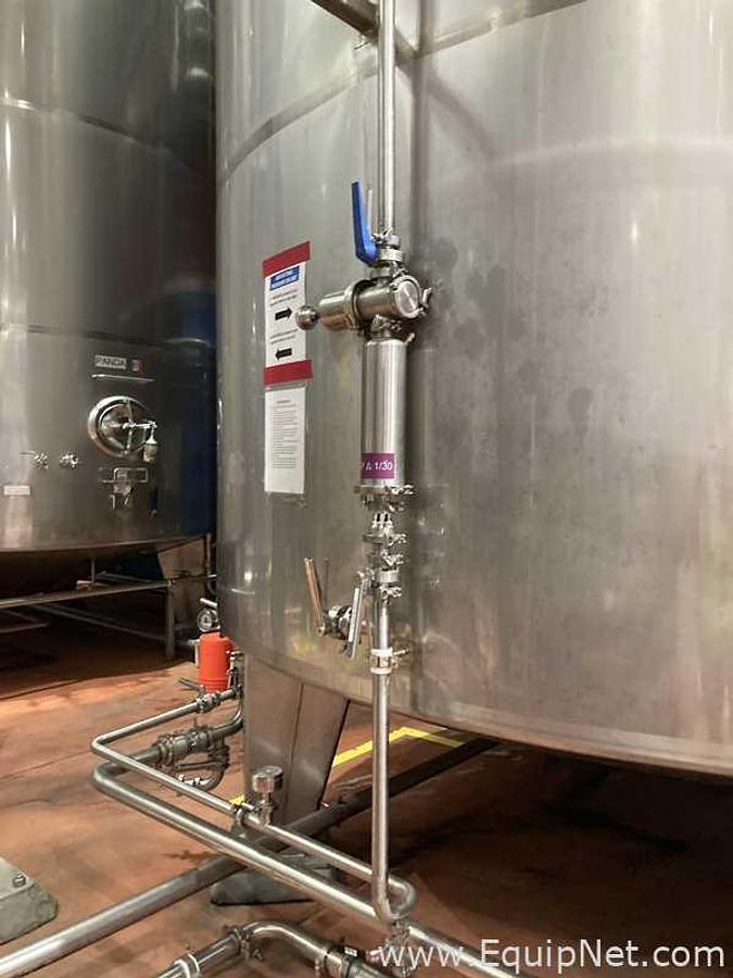 Used 981 HL - 835 BBL Rolec Bright Beer BBT And Storage Stainless Steel Jacketed Tank