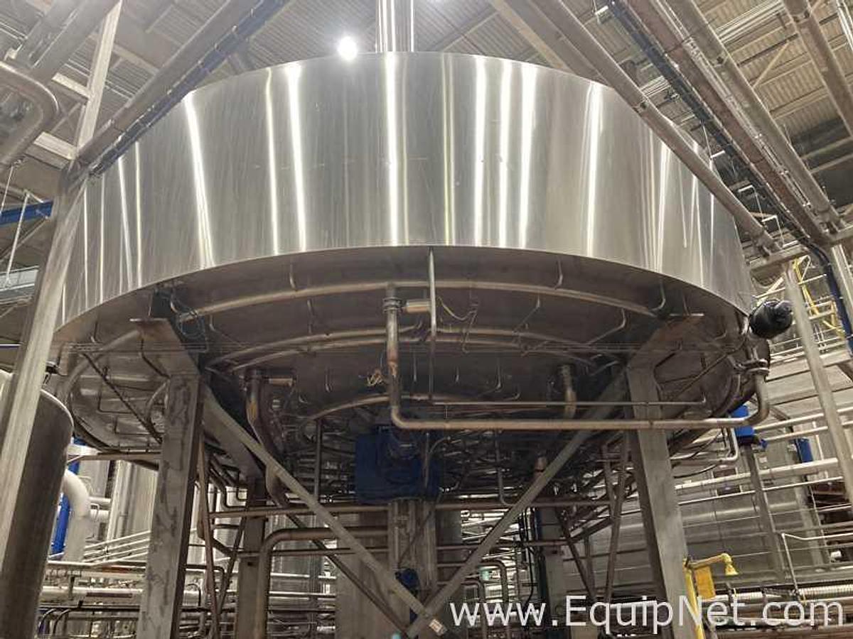 Used 29.000 Lt - 250 BBL Stainless Steel Lautertun Tank