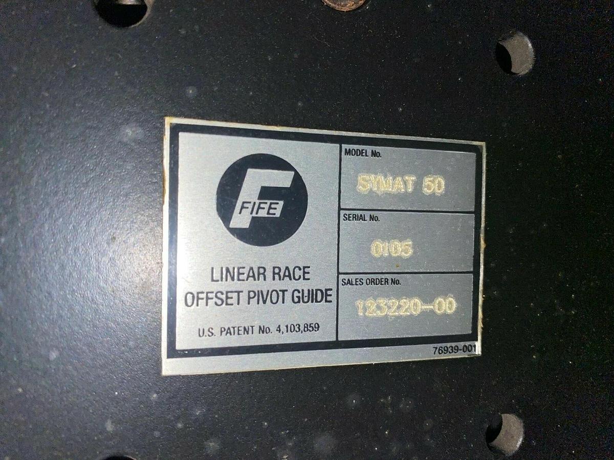 Used Trine Roll Fed Wraparound Labeler