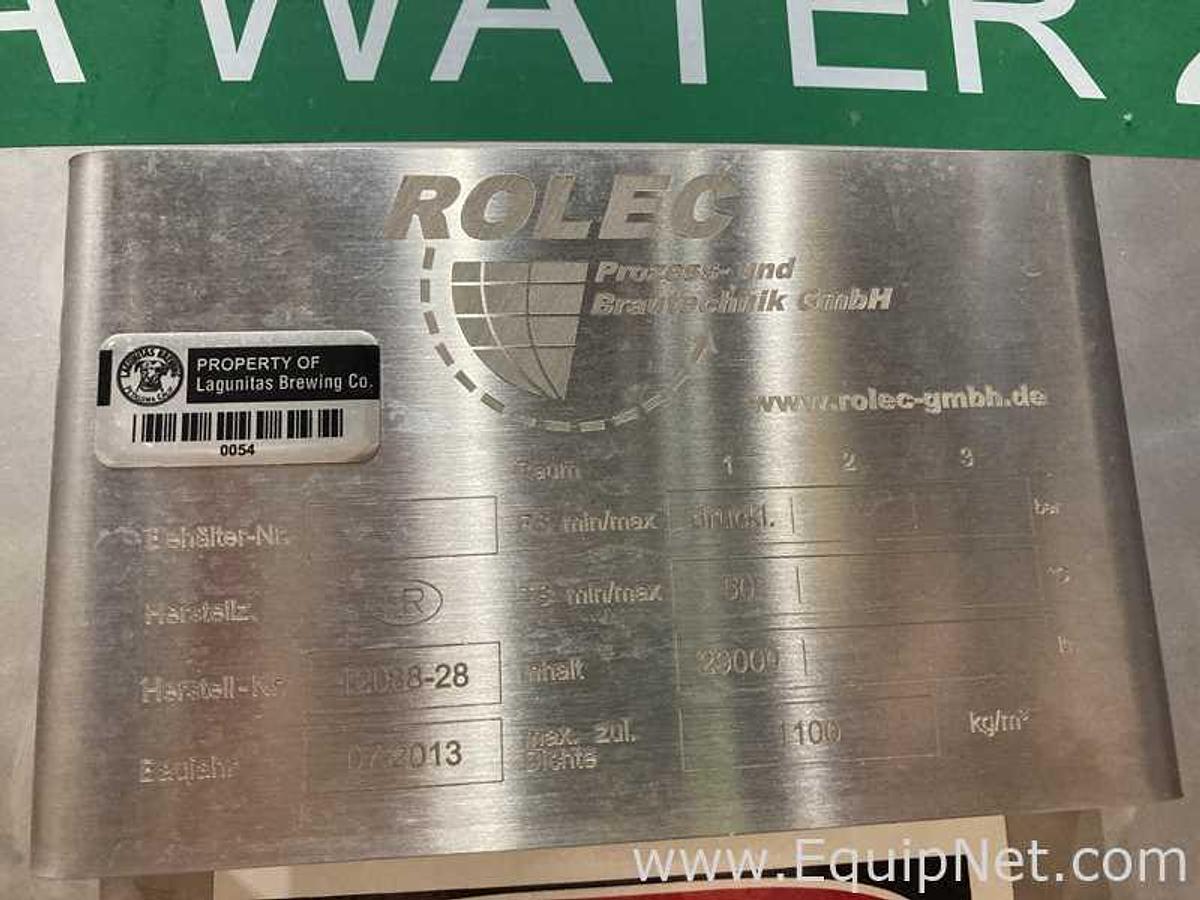 Used 29000 Liter Sanitary Stainless Steel DA Water Tank